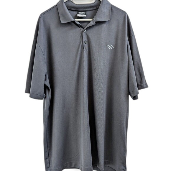 Nike Other - Nike Golf Gray Dri Fit Polo Shirt Men's‎ XL